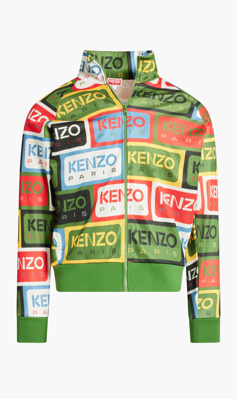 

Kenzo Label Track Jacket, Multi-color