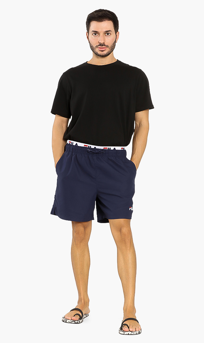 

Fila Guy Logo Print Swim Shorts