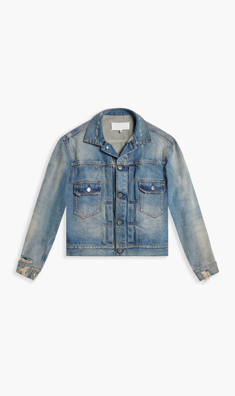 

Maison Margiela Blue Blue Sportsjacket for Men | The Deal Outlet