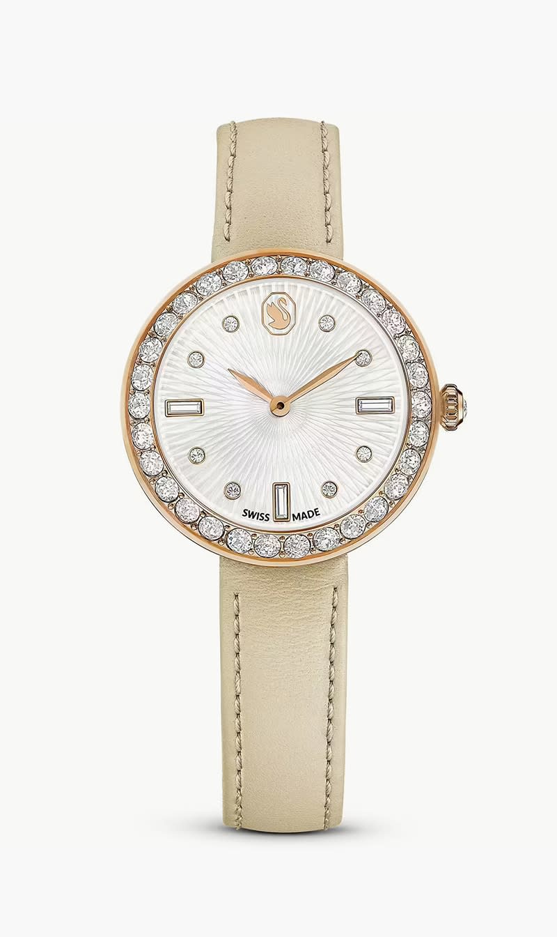 

Swarovski Beige Certa Watch for Women | The Deal Outlet