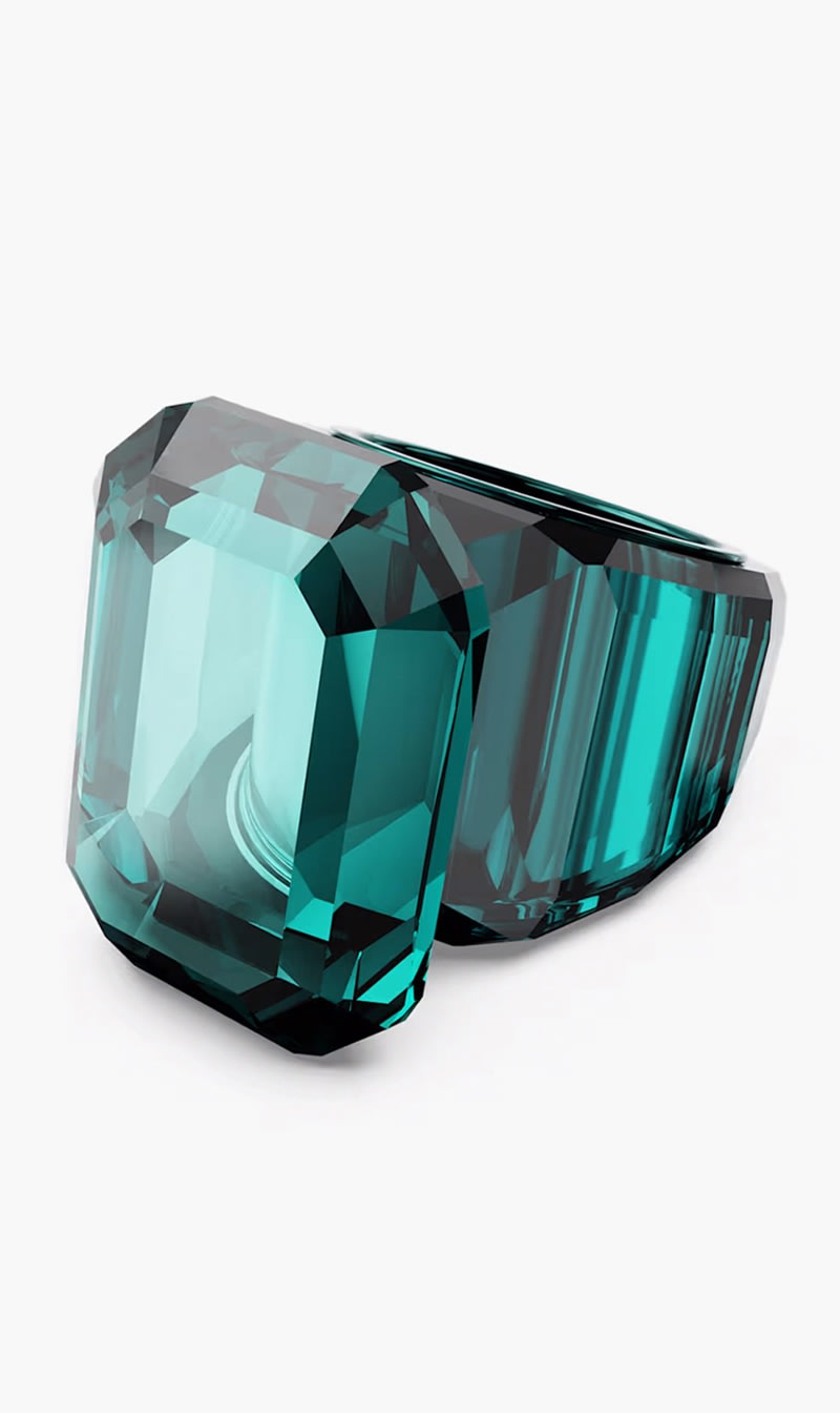 

Swarovski Green Lucent Cocktail Ring for Women