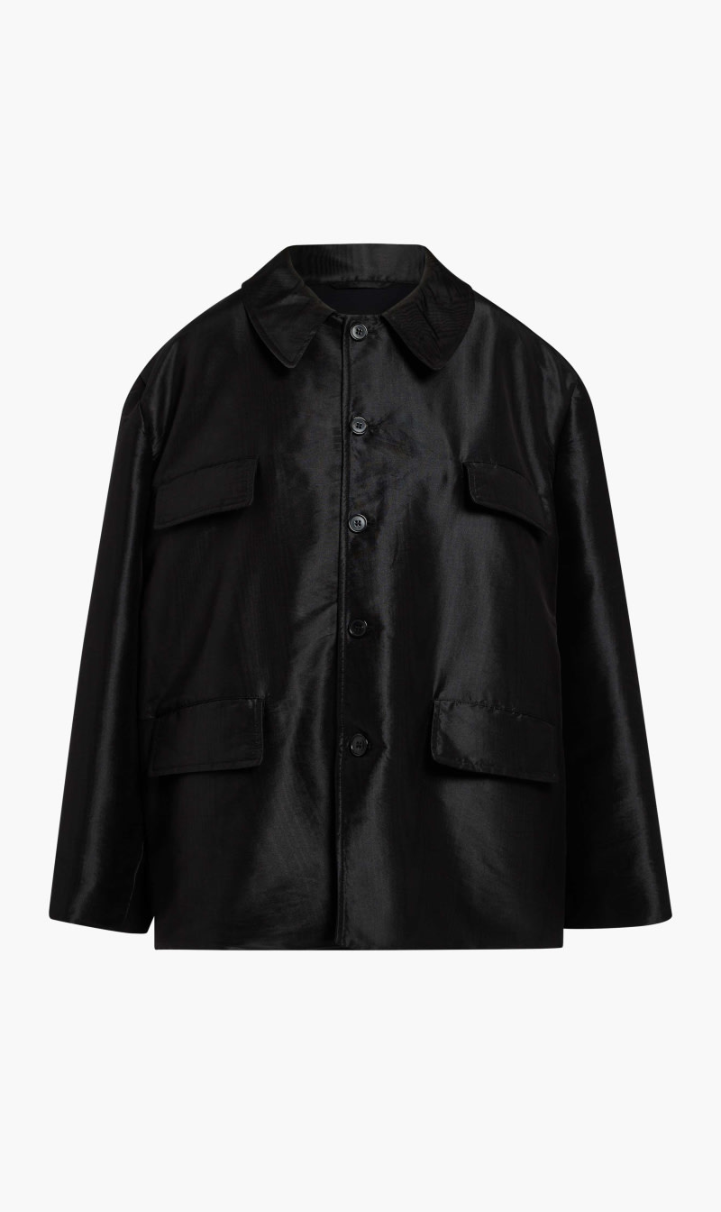 

Maison Margiela Black Avp Oversize Bronze Sportsjacket for Women | The Deal Outlet