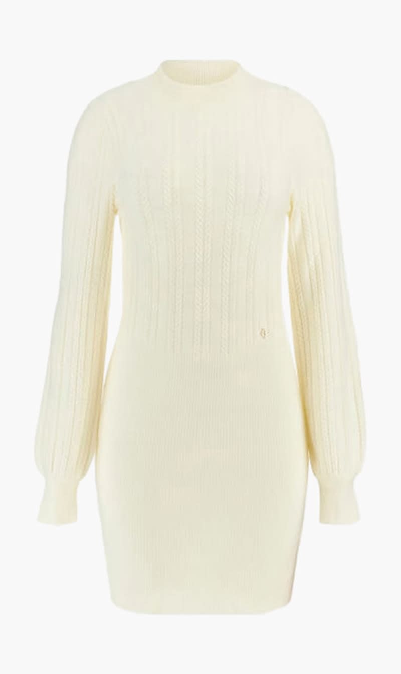 Guess White Livia Mini Dress for Women