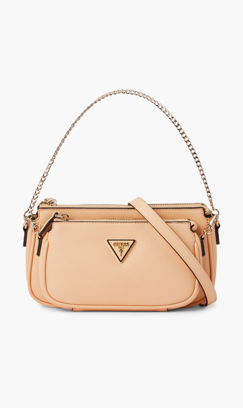 

Guess Yellow Noelle Dbl Pouch Crossbody for Women | The Deal Outlet
