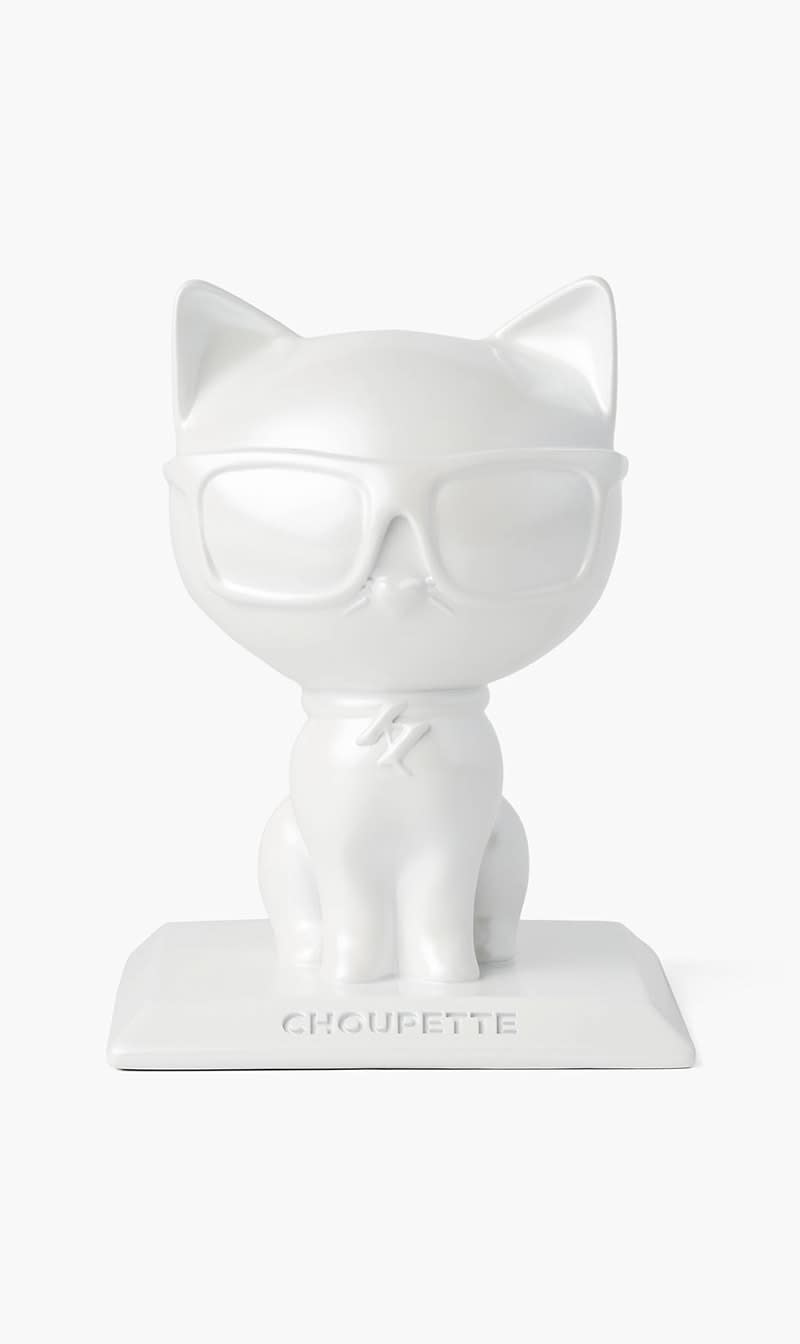 

Karl Lagerfeld White Ikonik 2.0 Choup Statue for Women | The Deal Outlet