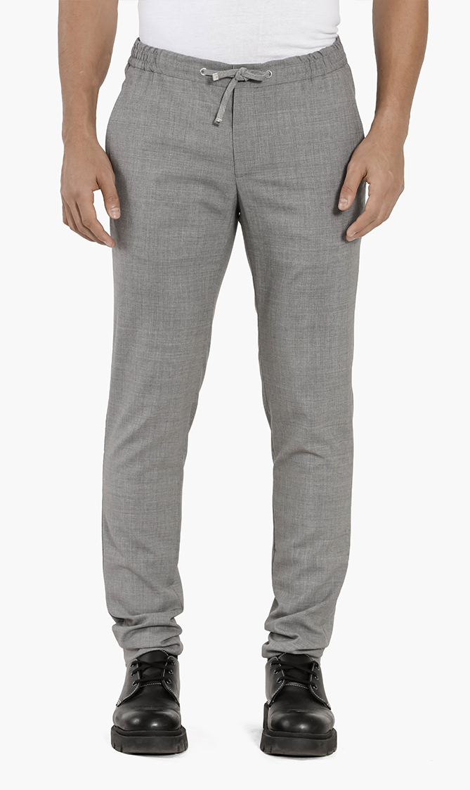 

Lab Drawstring Waist Pants, Grey