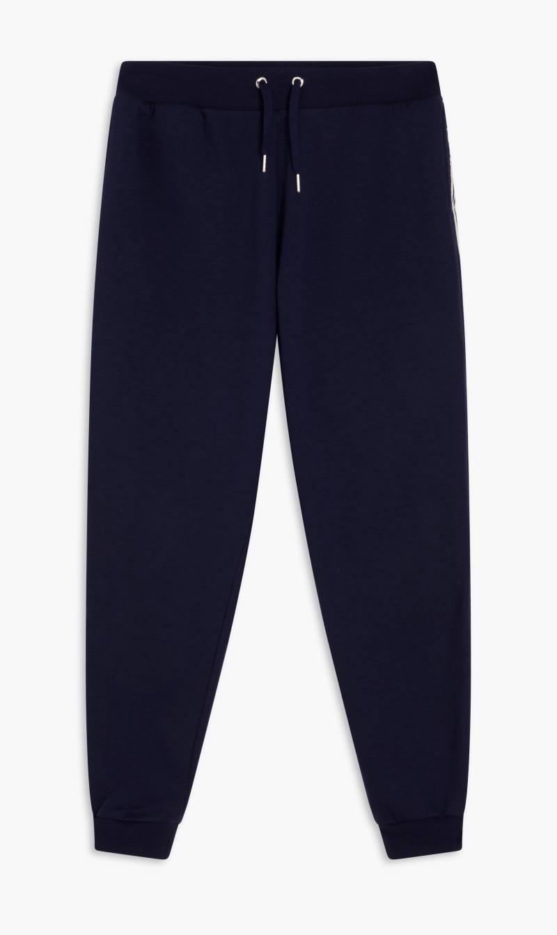 

Cuffed Jogpant With Logo Stripe On Side, Blue