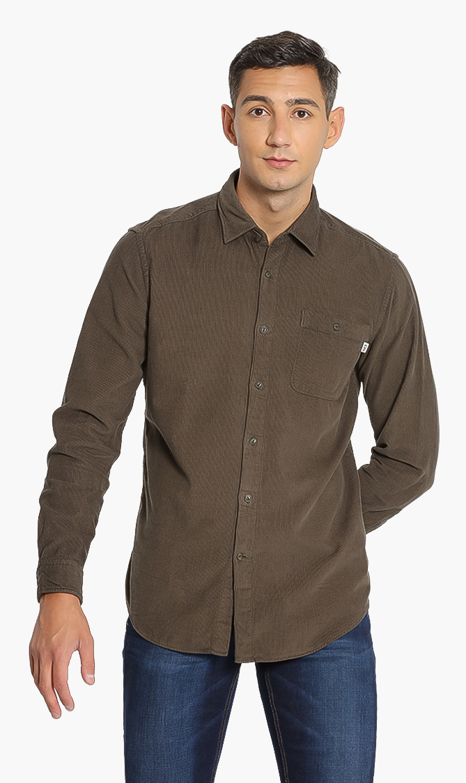 

Hackett London Gmt Dye Corduroy Slim Fit Shirt