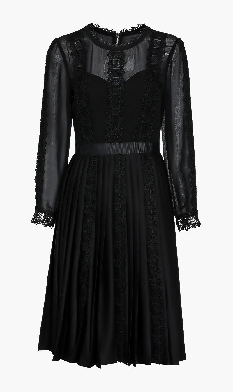 

Ted Baker Diannah Pleated Skirt Dress