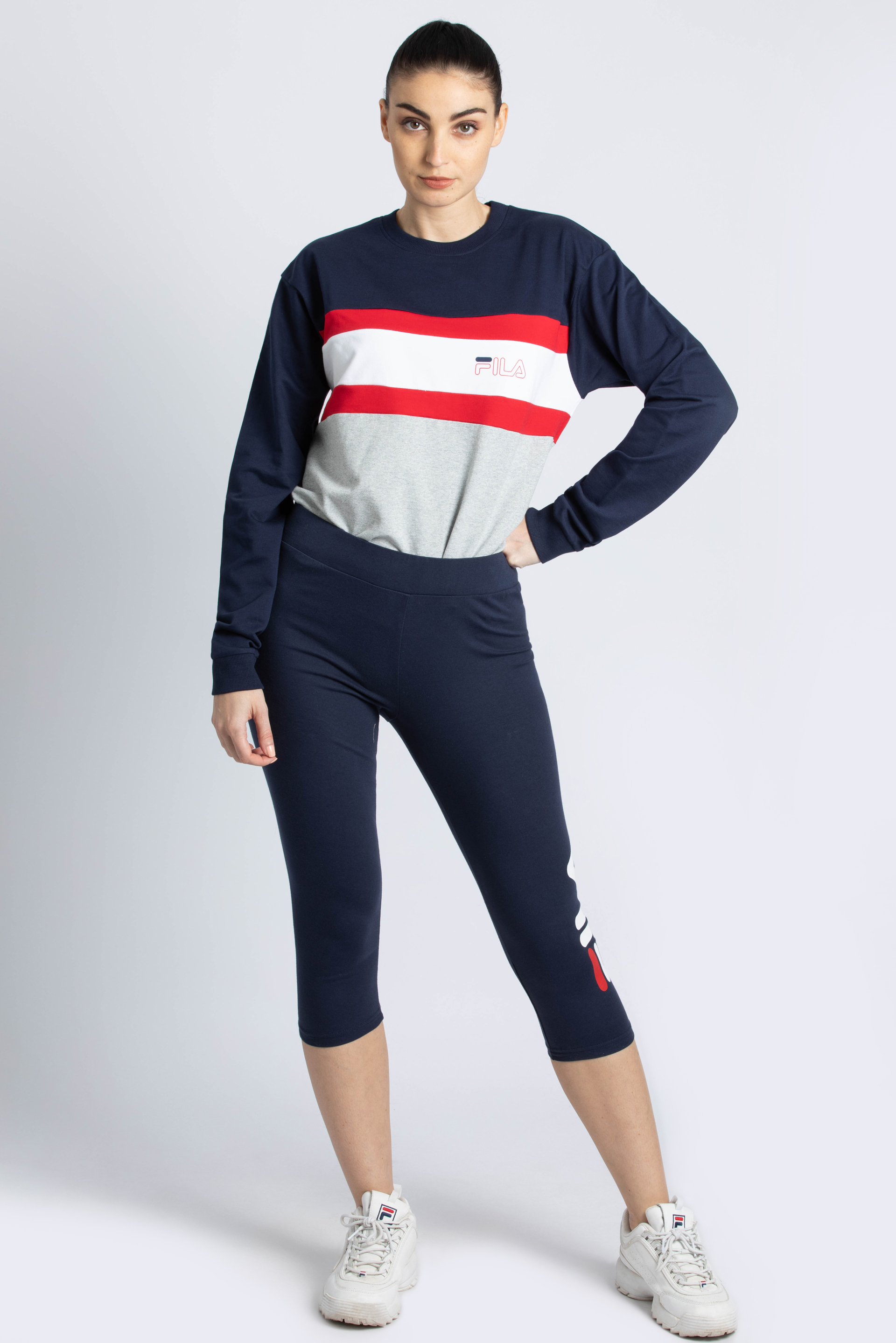 

Fila Berta Solid Capri Leggings