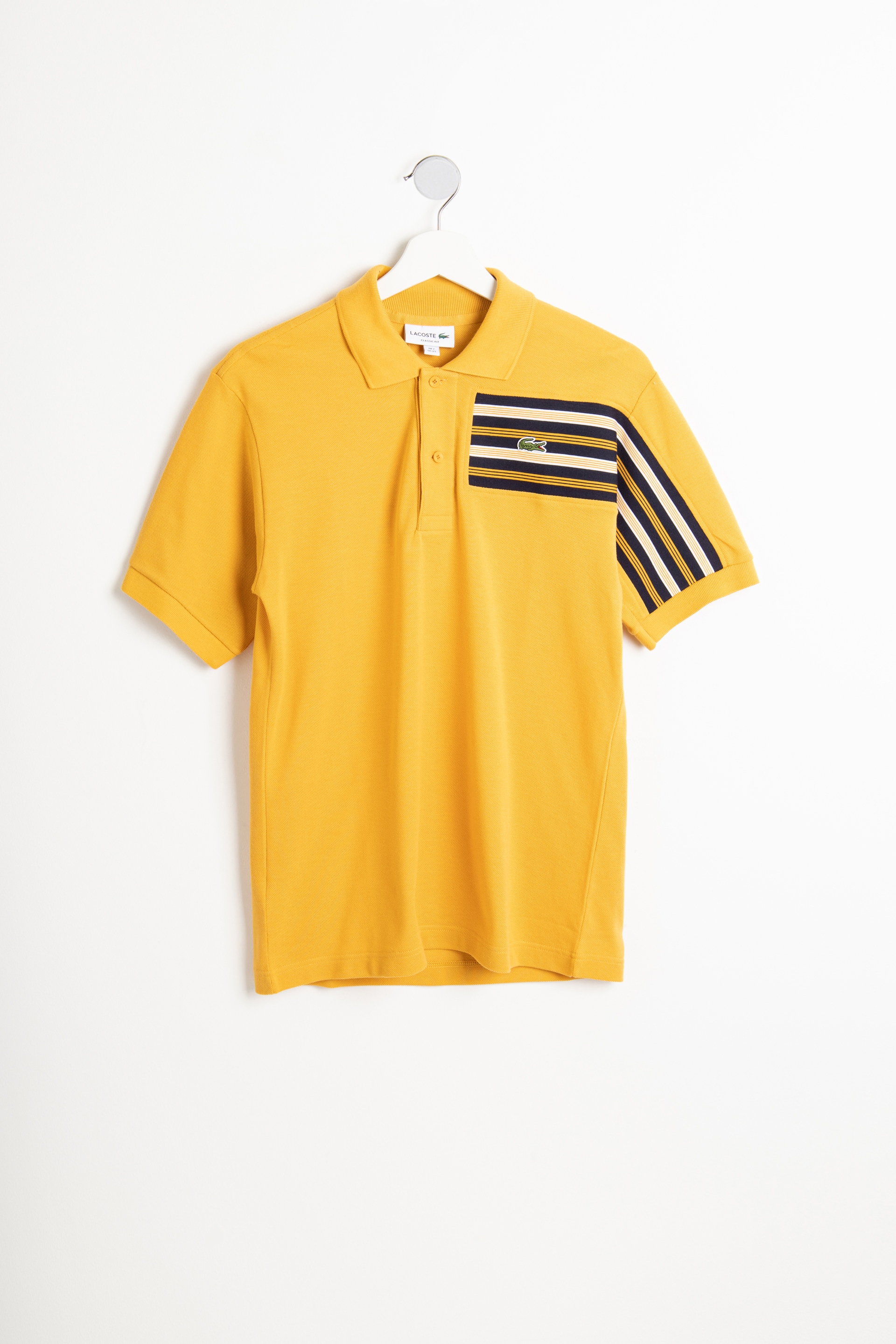 

Lacoste Striped Panel Polo Shirt