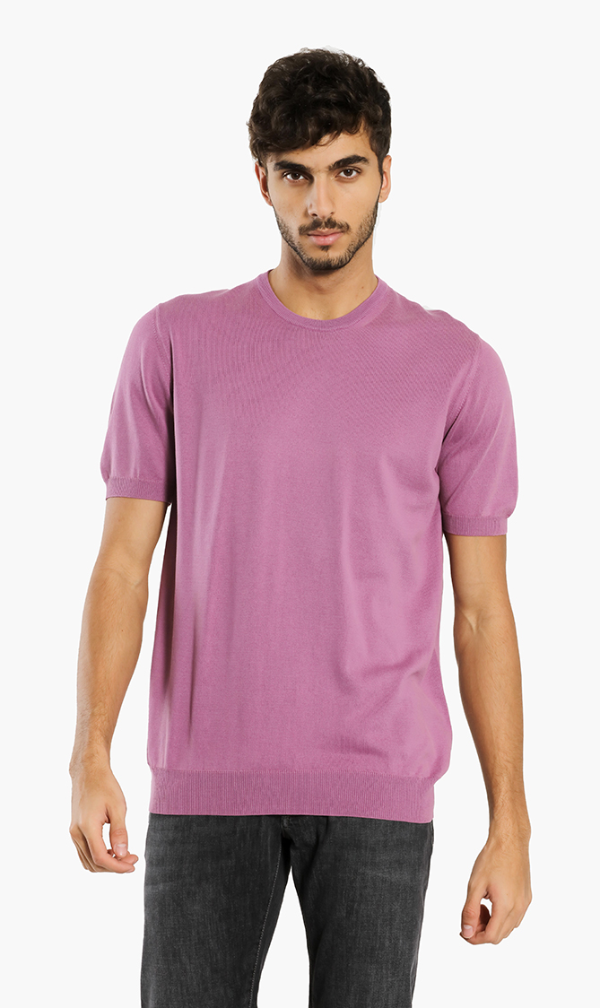 

Crew Neck Cotton Sweater