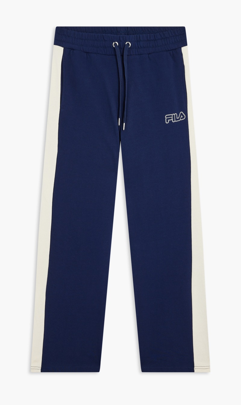 

Wide Sweat Pant With Side Panels, Blue