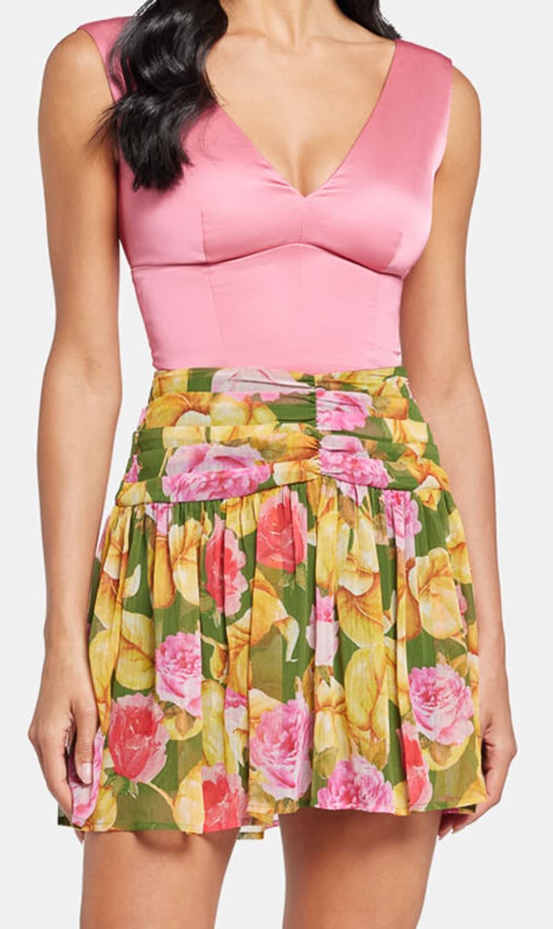 

Guess Pink Anastasia Top for Women | The Deal Outlet