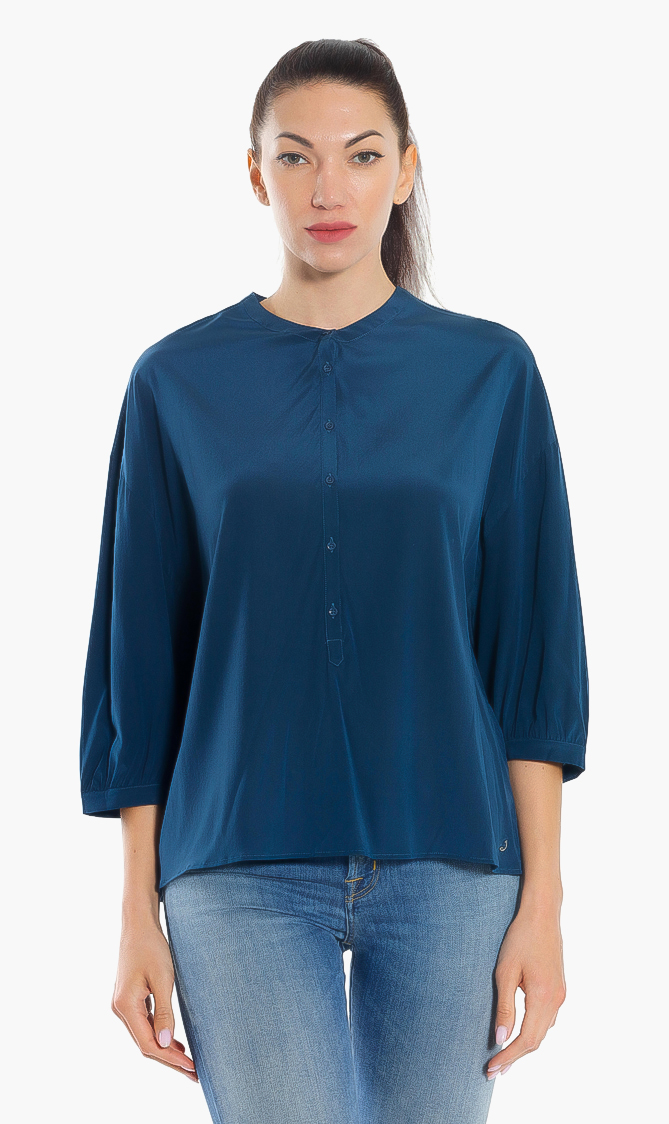 

Jacob Cohen Solid Three-quarter Blouse