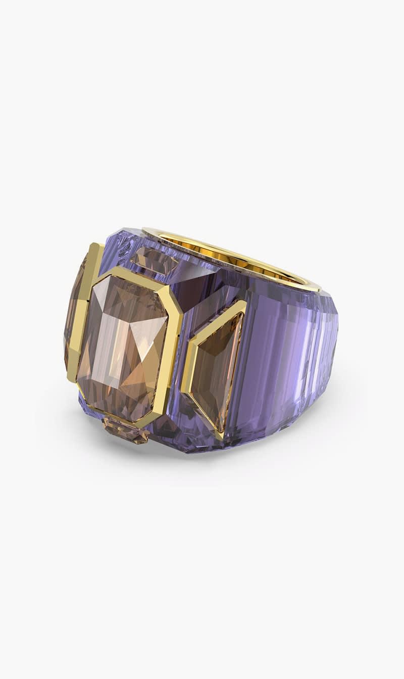 

Swarovski Gold Chroma Cocktail Ring for Women | The Deal Outlet