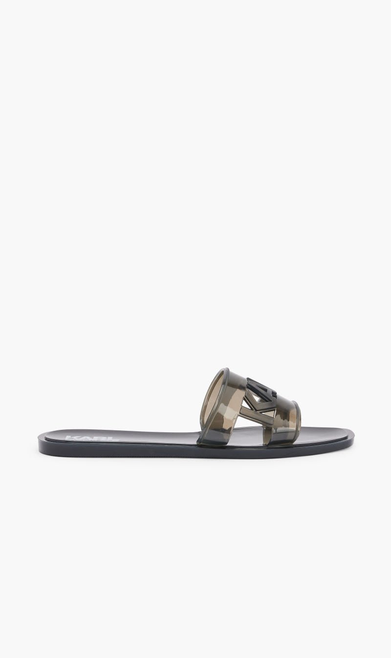 

Karl Lagerfeld Black Jelly-karl Cut-out for Women | The Deal Outlet