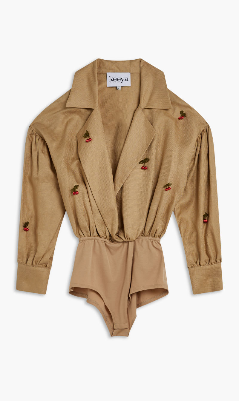 

Keeya Brown Long Sleeve Shirt for Women | The Deal Outlet