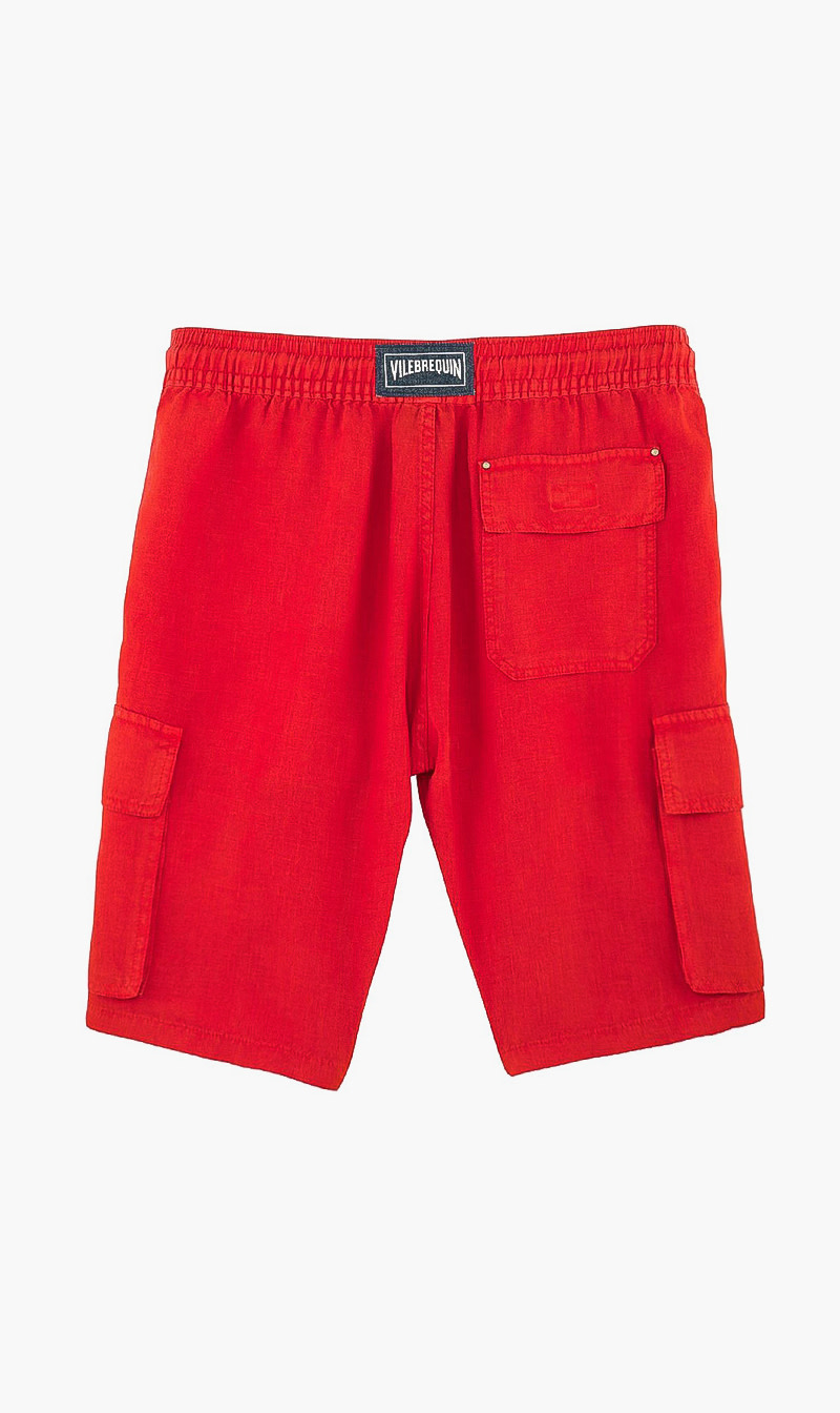 

Vilebrequin Cargo Linen Bermuda Shorts