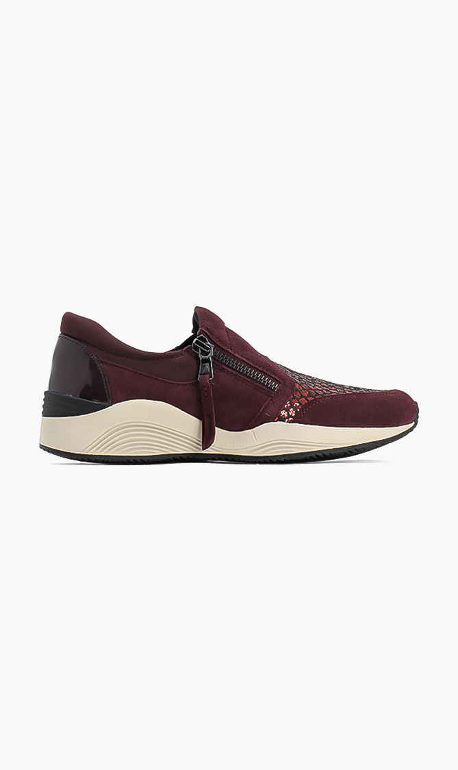 

Geox Omaya Glitter Leather Slip-on