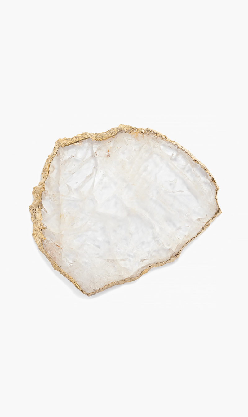 

Kiva Platter 24k Gold