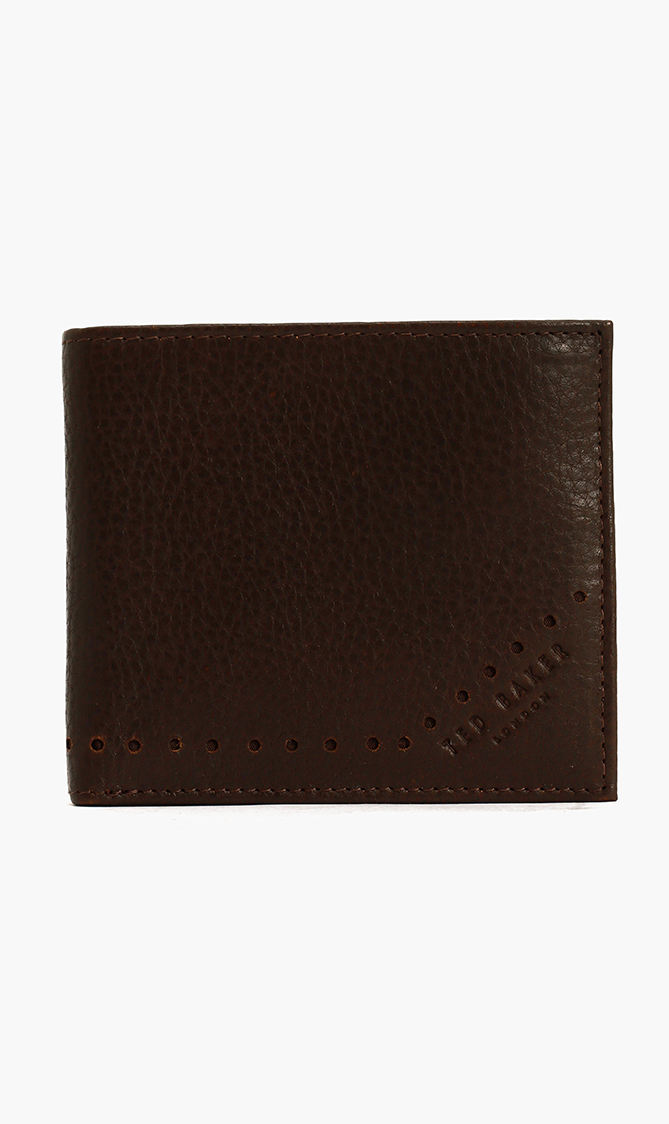 

Ted Baker Brogue Leather Bifold Wallet