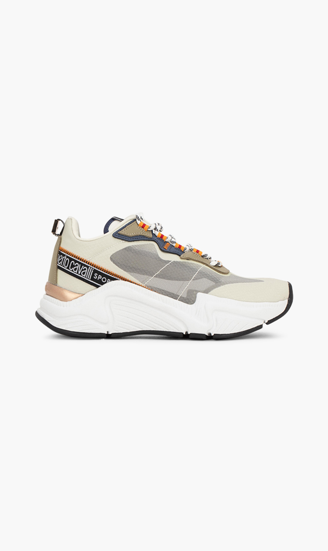 

Roberto Cavalli Halvin Transparent Panels Sneakers