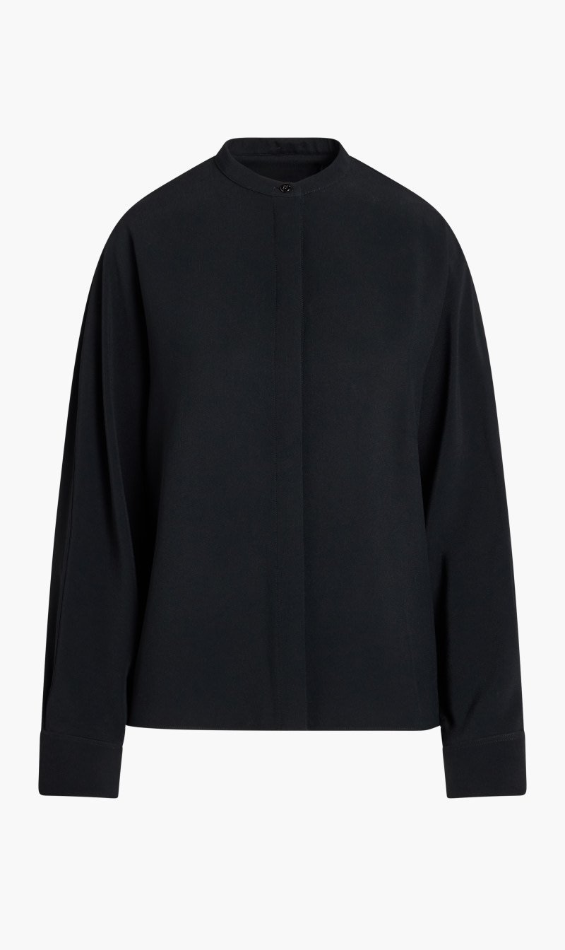 

Jil Sander Black Viscose Blend Shirt for Women | The Deal Outlet