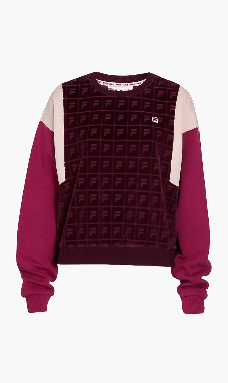 

Lucy Color Block Sweatshirt, Purple