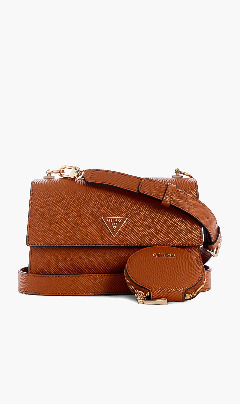 

Alexie Leather Crossbody, Brown