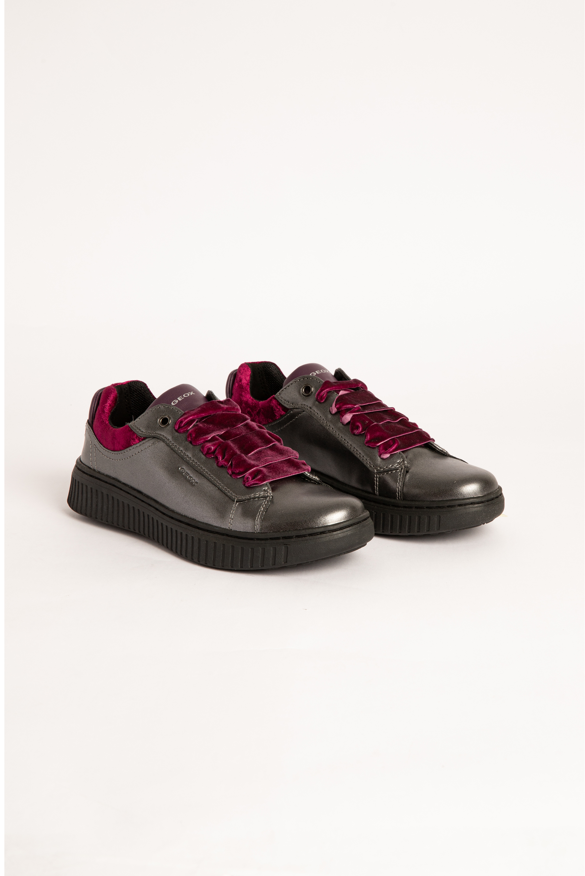 

Geox Discomix Leather Sneakers