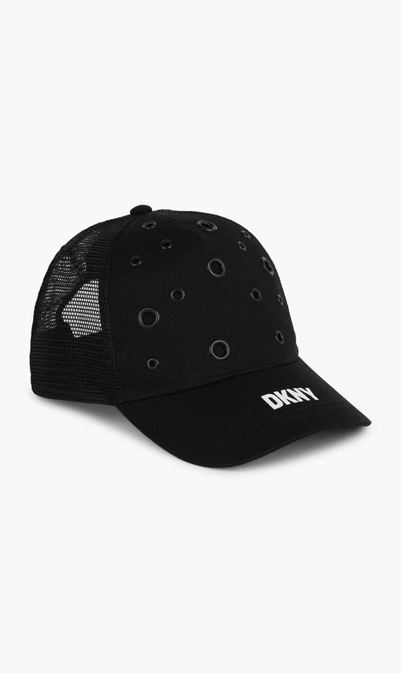 

Dkny Black Visor Cap for Girls | The Deal Outlet