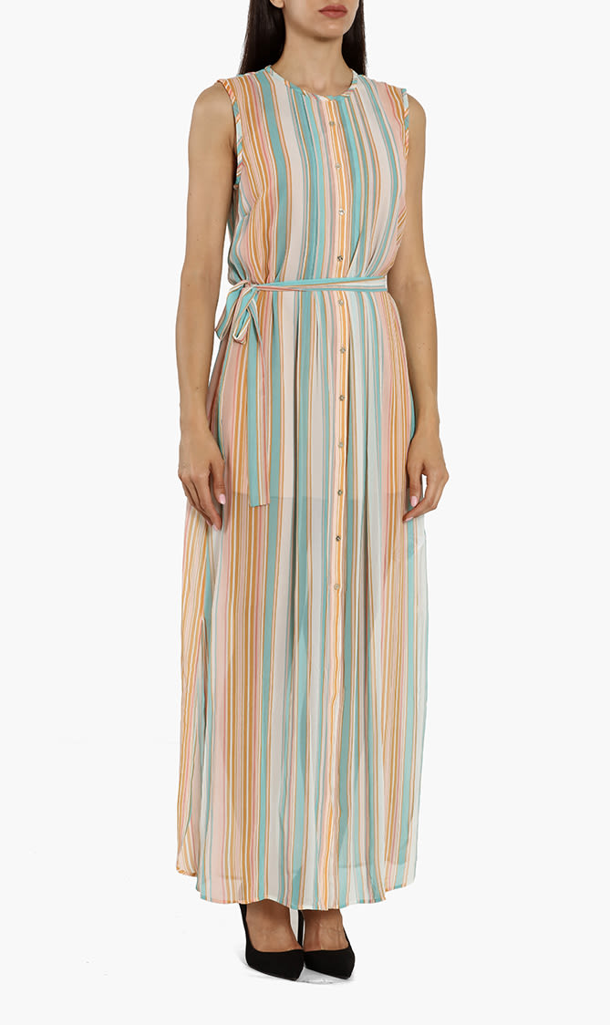 

Ted Baker Canpar Candy Stripe Sleeveless Dress