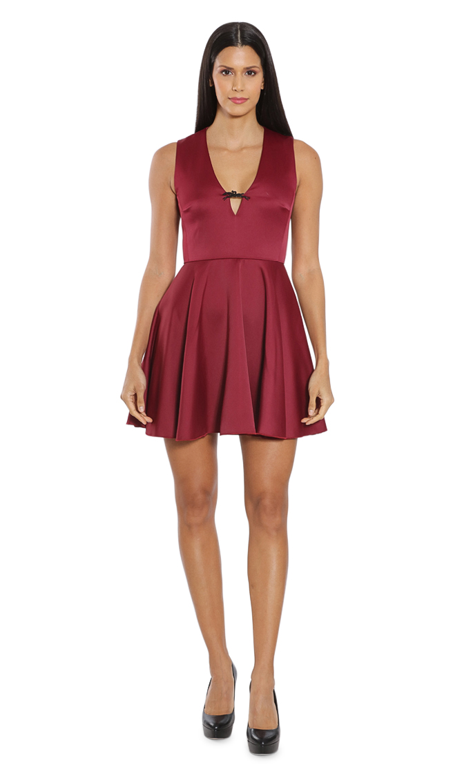 

Longchamp V-neck Dress