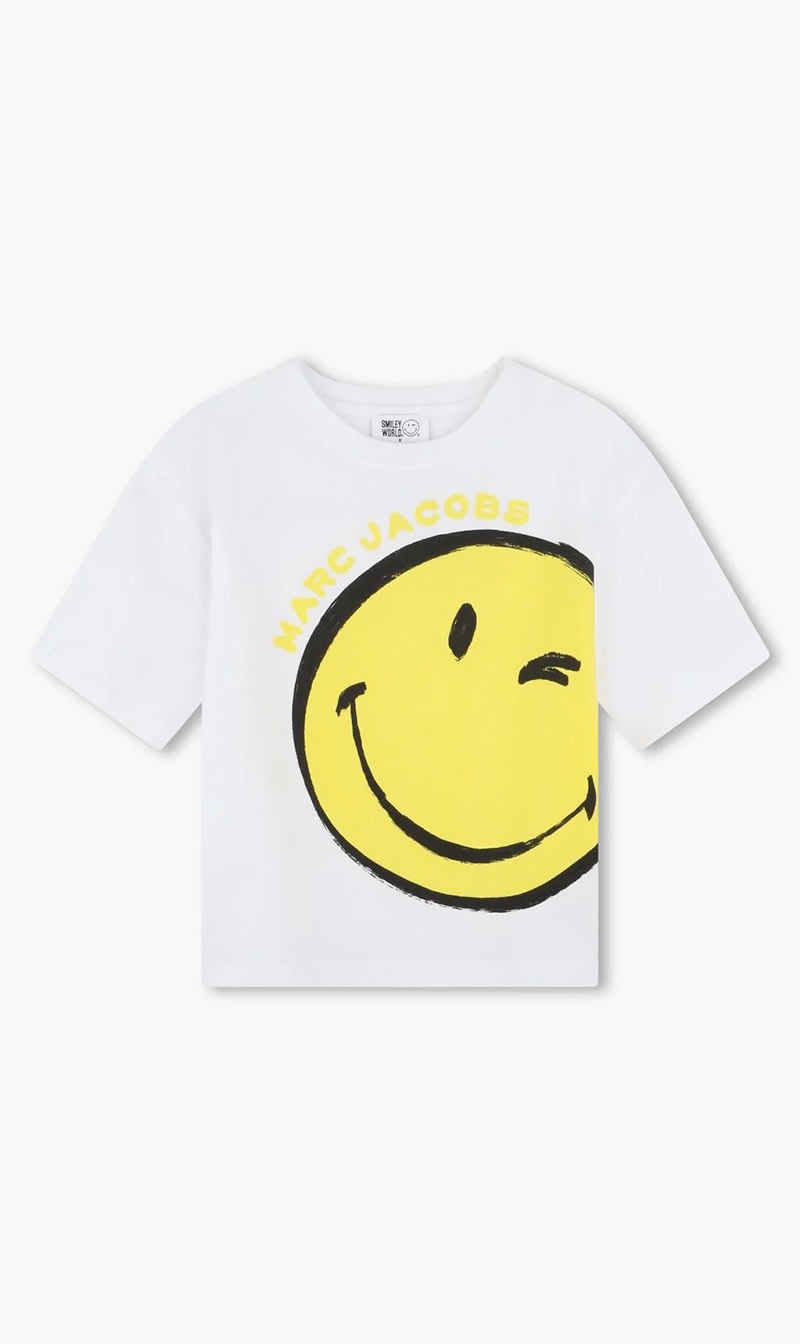 

Marc Jacobs White Smiley T-shirt for Boys | The Deal Outlet