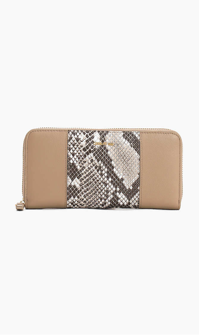 

Cerruti Boisson Leather Zip-around Wallet