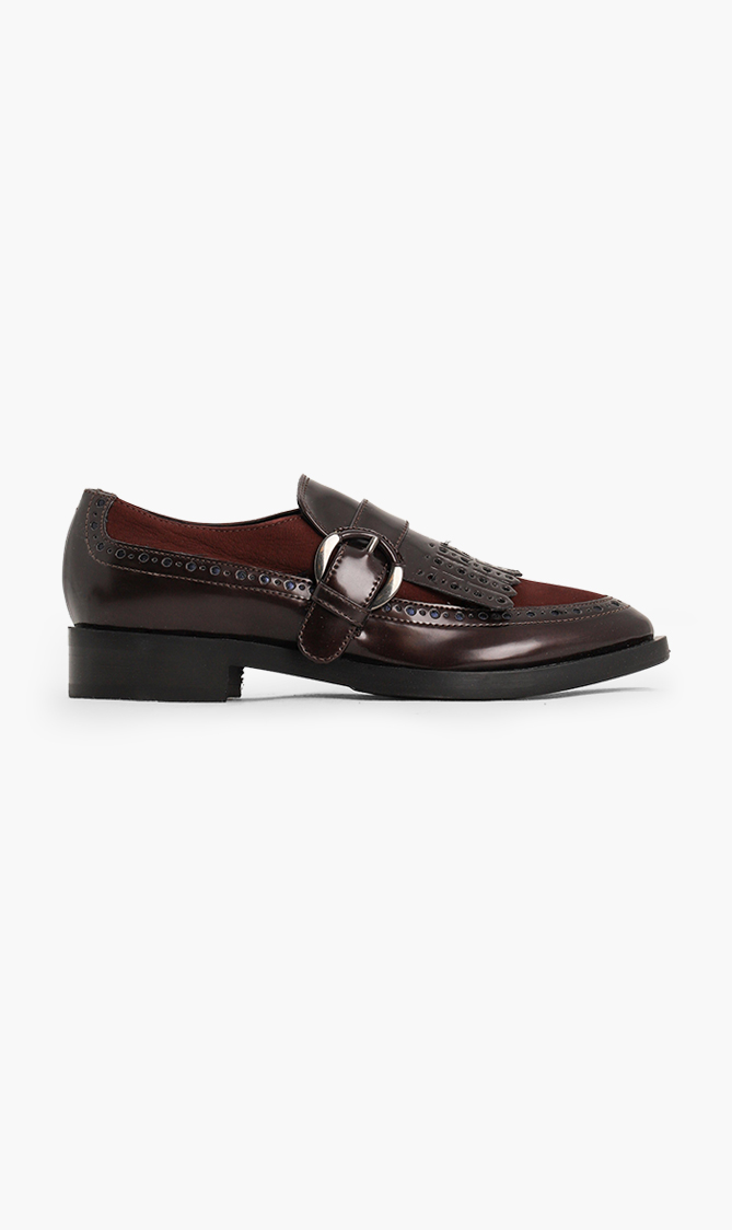 

Geox Brogue Leather Flats