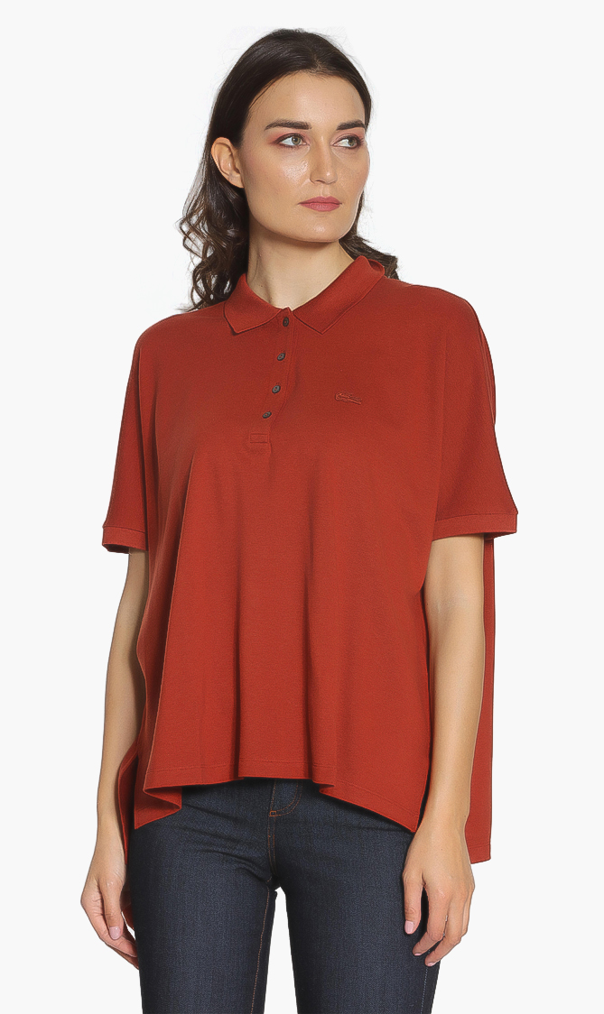 Lacoste Relax Fit Flowing Stretch Polo Shirt
