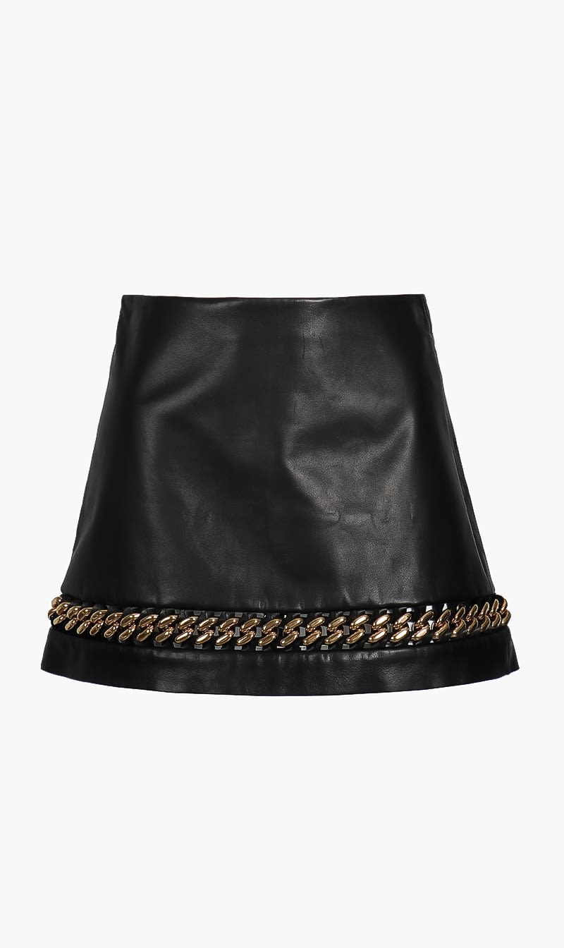 

Chain Mini Skirt, Black