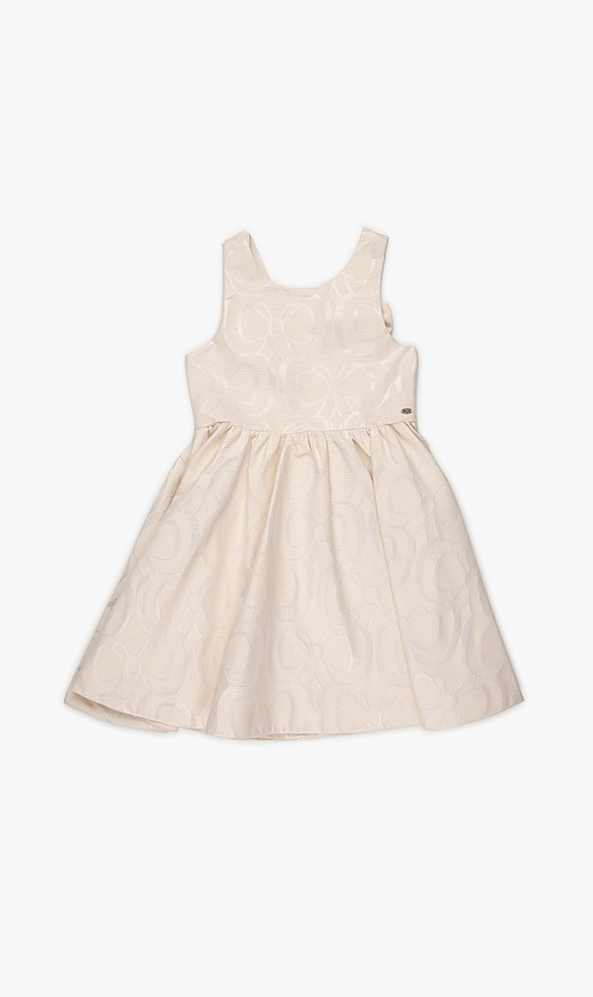 

Tartine Et Chocolat Jacquard Bow Dress