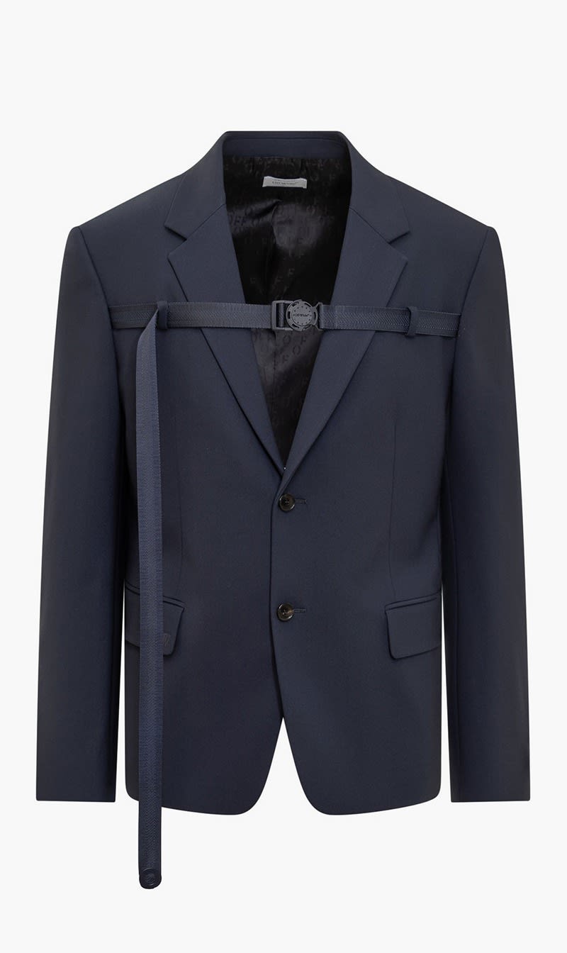 

Off-white Green Buckleup Techwool Slim Jkt Sierra Leone for Men | The Deal Outlet