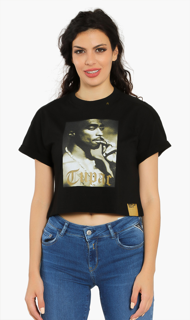 Tupac Tribute T-shirt Limited Edition, Black