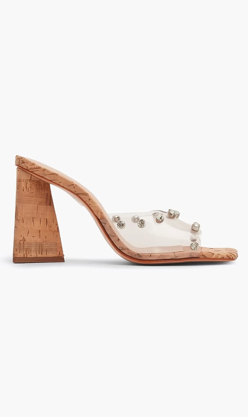 

Schutz Beige Lizah Cork for Women | The Deal Outlet