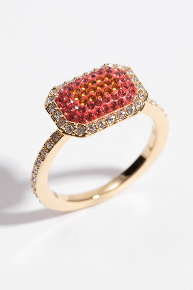 

Swarovski No Regrets Rectangular Ring, 58 Mm