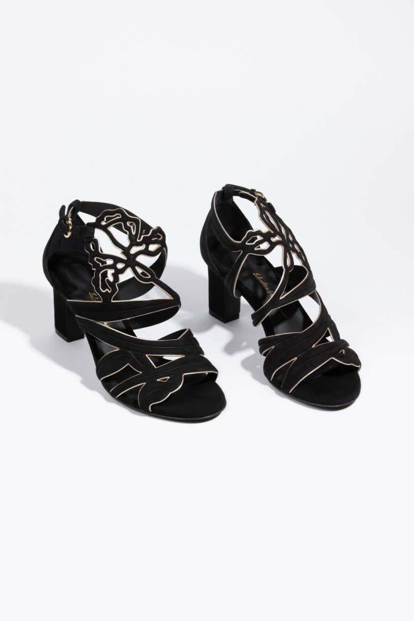 

SALVATORE FERRAGAMO Arzano Suede Sandals