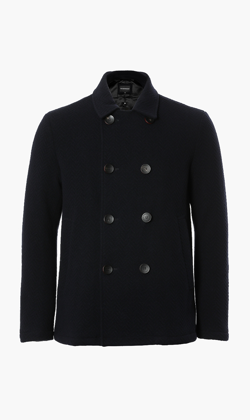 

Emporio Armani Heavy Textured Coat
