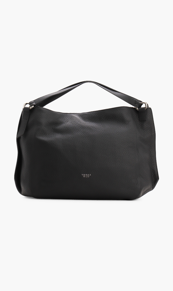 

TOSCA BLU Pebble Leather Hobo Bag