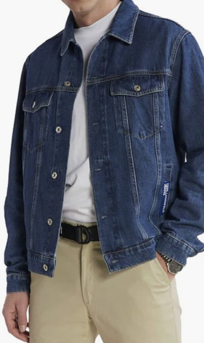 

Karl Lagerfeld Blue Klj Regular Denim Jacket for Men | The Deal Outlet