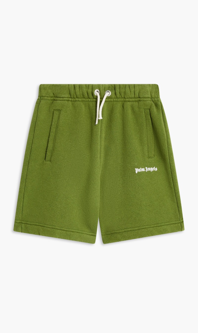 

Sweat Short Logo Military White, Green