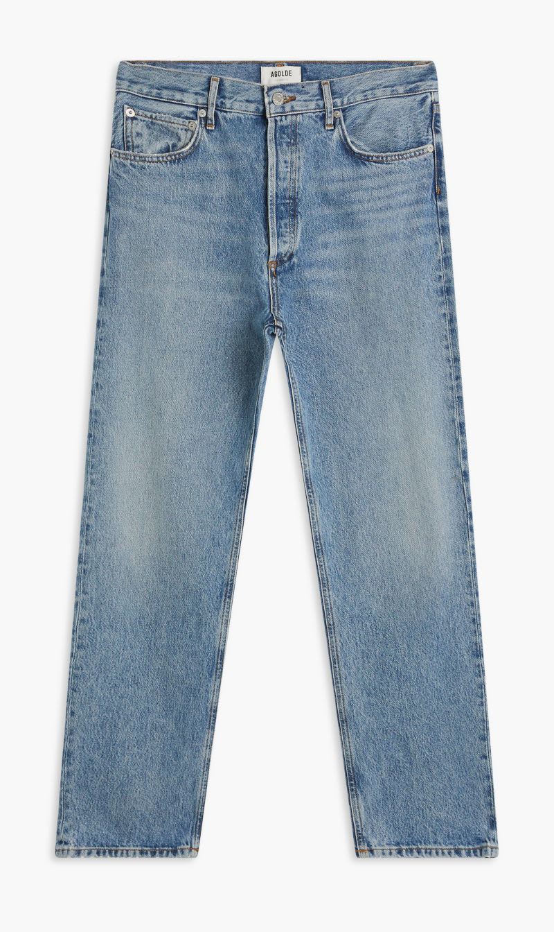 

Agolde Blue 90's Pinch Waist - High Rise Straight for Women | The Deal Outlet